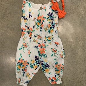Janie and Jack baby romper 3-6 months